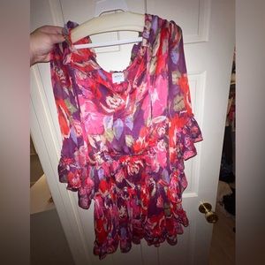 Floral, MISA mini dress